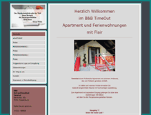 Tablet Screenshot of pension-timeout.de